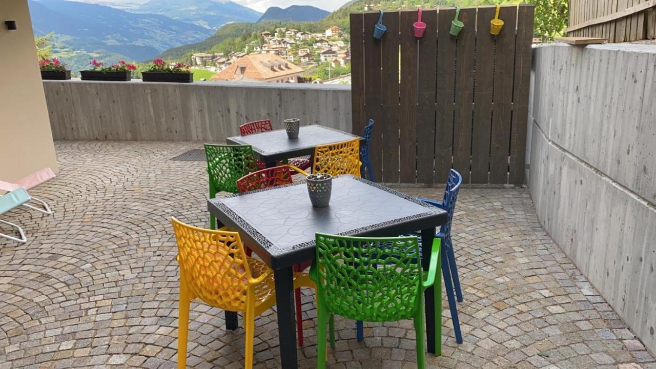 フィエーCasa Sciliar Centro Paese Pinkアパートメント エクステリア 写真