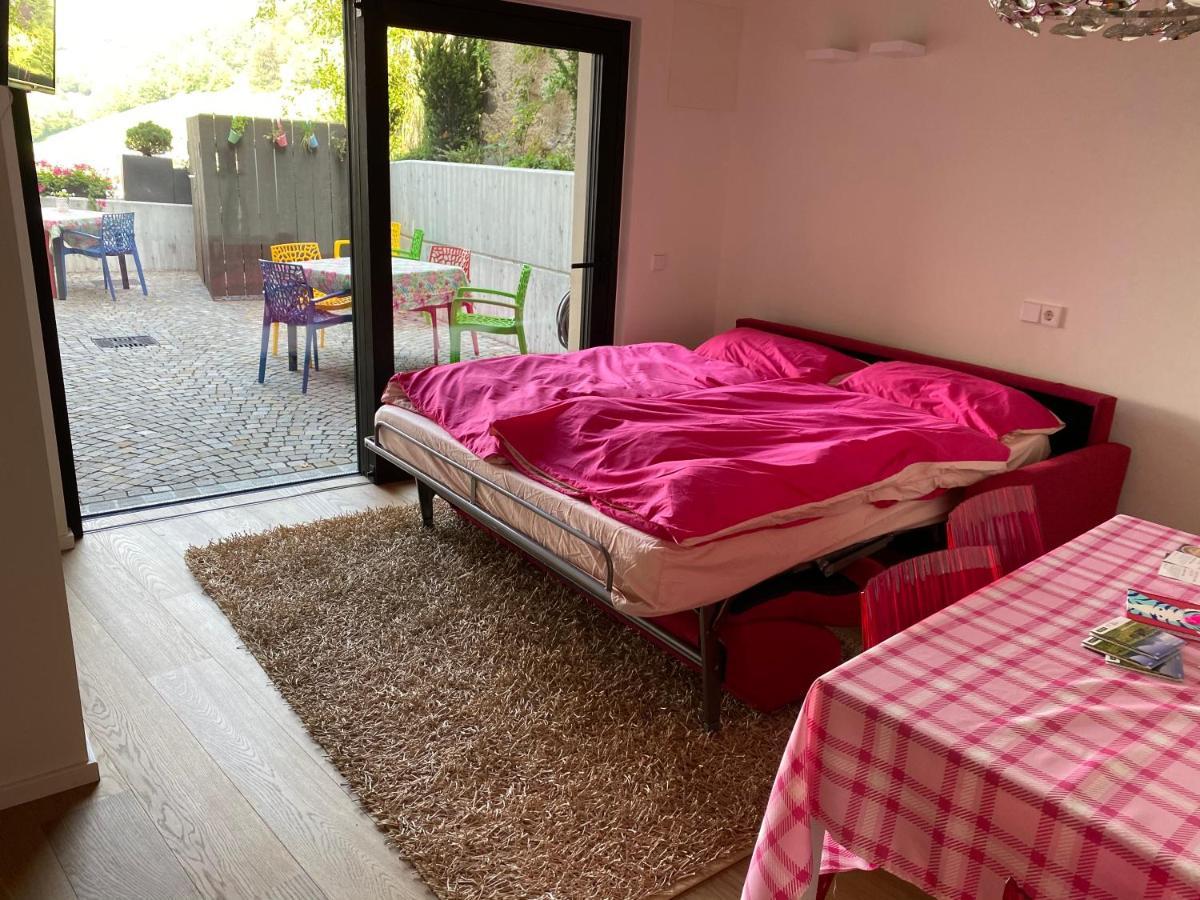 フィエーCasa Sciliar Centro Paese Pinkアパートメント エクステリア 写真