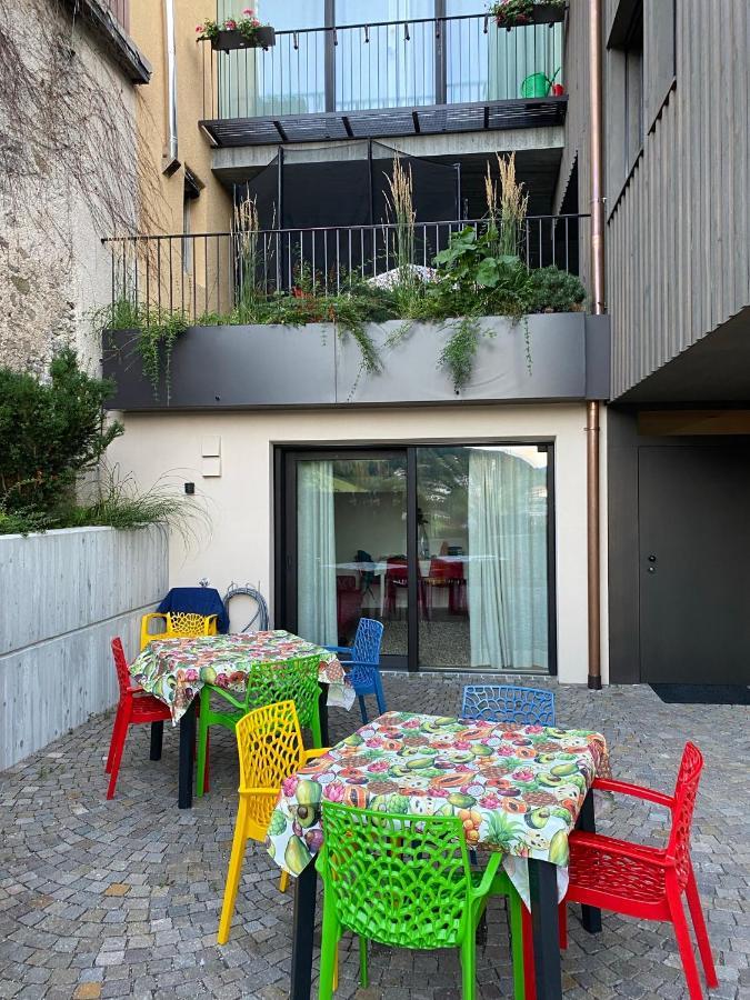 フィエーCasa Sciliar Centro Paese Pinkアパートメント エクステリア 写真